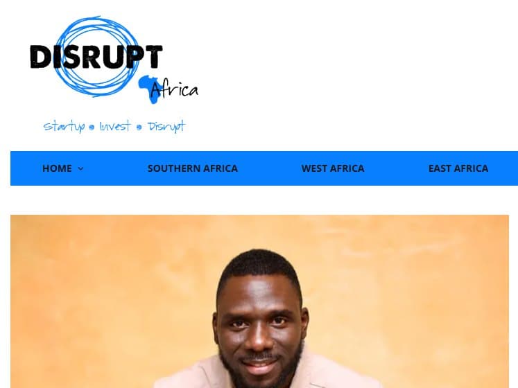 Screenshot of the Disrupt Africa article: Could data analytics help close Africa's small business financing gap?